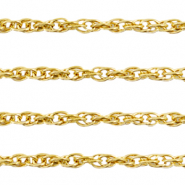 Stainless steel findings belcher chain Gold