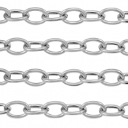 Stainless steel belcher chain anchor cable Silver