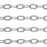 Stainless steel belcher chain anchor cable Silver