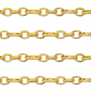 Stainless steel belcher chain anchor cable Gold