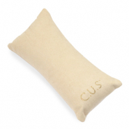 Jewellery display cushion velvet C.U.S® Natural Beige