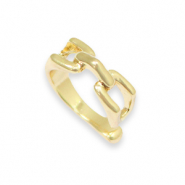 Brass TQ metal ear cuff Gold