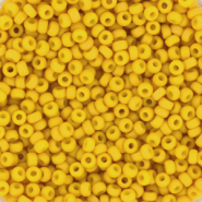 Miyuki seed beads 11/0 Opaque Matte Canary Yellow 11-2311