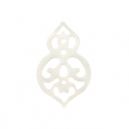 Shell pendants specials bohemian White (natural colour)