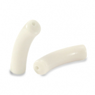 Acrylic beads tube Off White