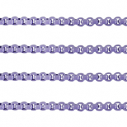 Belcher chain curb links 3mm Purple