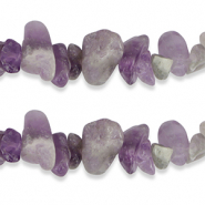 Chips stone beads Amethist Purple