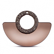 Statement charms Metallic Glitter Copper