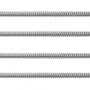 Stainless Steel findings belcher chain snake 2.5mm Silver
