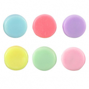 Acrylic look beads Multicolour Pastel