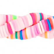 Katsuki beads 4mm Rainbow Pink Mix