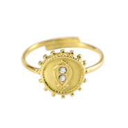 Stainless steel rings Gold