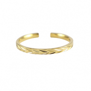 Stainless steel rings Gold