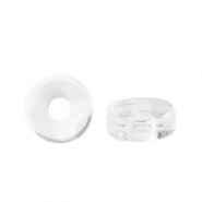Acrylic beads disc Transparent