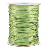 Macram&eacute; bead cord braided 1.5mm Spring Green