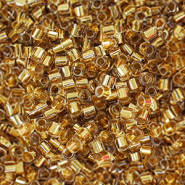 Miyuki beads delica's 15/0 4kt Gold Lined Crystal DBS0033