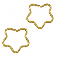 Stainless steel findings jump ring Gold