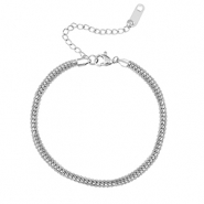 Stainless steel bracelets Silver
