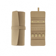Jewellery travel case small Taupe