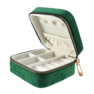 Jewellery travel box Green