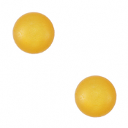 4 mm soft Polaris Elements cabochon "Birthstones" November SS16 shiny Ochre Yellow