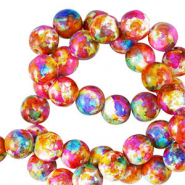 Beads Ceramic 6mm Multicolor
