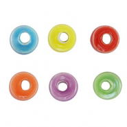 Beads Ceramic disc Multicolour