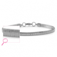 Stainless steel bracelets Silver