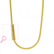 Stainless steel necklaces Gold