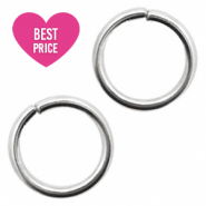 Stainless Steel findings jump ring 6mm Antique Silver
