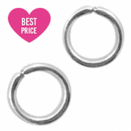Stainless Steel findings jump ring 3mm Antique Silver