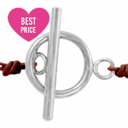 Stainless steel findings toggle clasp Silver