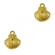 Stainless steel charms shell Gold