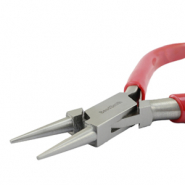 Beadsmith round nose pliers with spring Red-silver