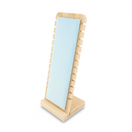 Jewellery display for bracelets Natural-Ice Blue