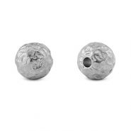 Stainless steel beads 8mm Silver