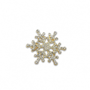 Brooches snowflake Gold