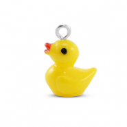 Resin pendants rubber duck Yellow