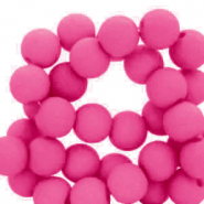 8 mm acrylic beads Fuchsia