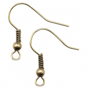 DQ European metal earrings Antique Bronze (nickel free)