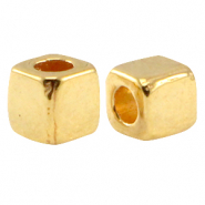 DQ European metal square tube Gold (nickel free)