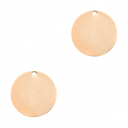 Designer Quality metal for ImpressArt charm 12mm Rose Gold (Nickel free)
