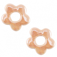 DQ greek ceramic beads flower Blush Pink