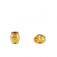 DQ European metal beads Gold (nickel free)