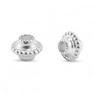 DQ European metal beads spacer Bali Antique Silver (Nickelfree)