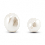 Imitation freshwater pearls White