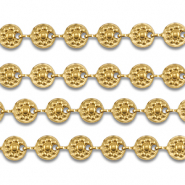 Stainless steel findings belcher chain round Gold