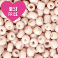 Glass seed beads 8/0 (3mm) Spring Blossom Pink