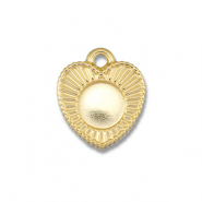 BY31® Stainless steel charms with setting for SS20 flat back Gold