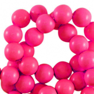 10 mm acrylic beads shiny Pink